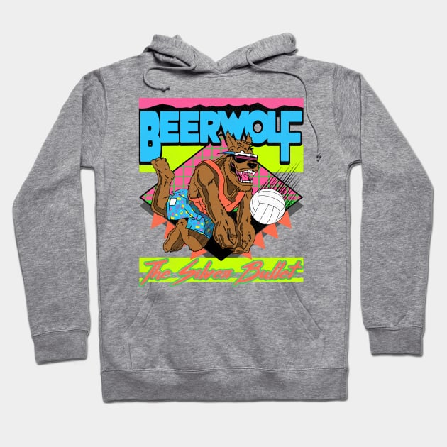 Beer Wolf Hoodie by darklordpug